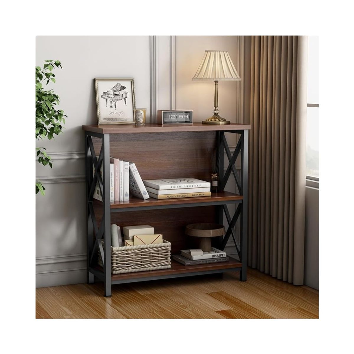 GENERICO - Estante Rustico Industrial Pandora Home