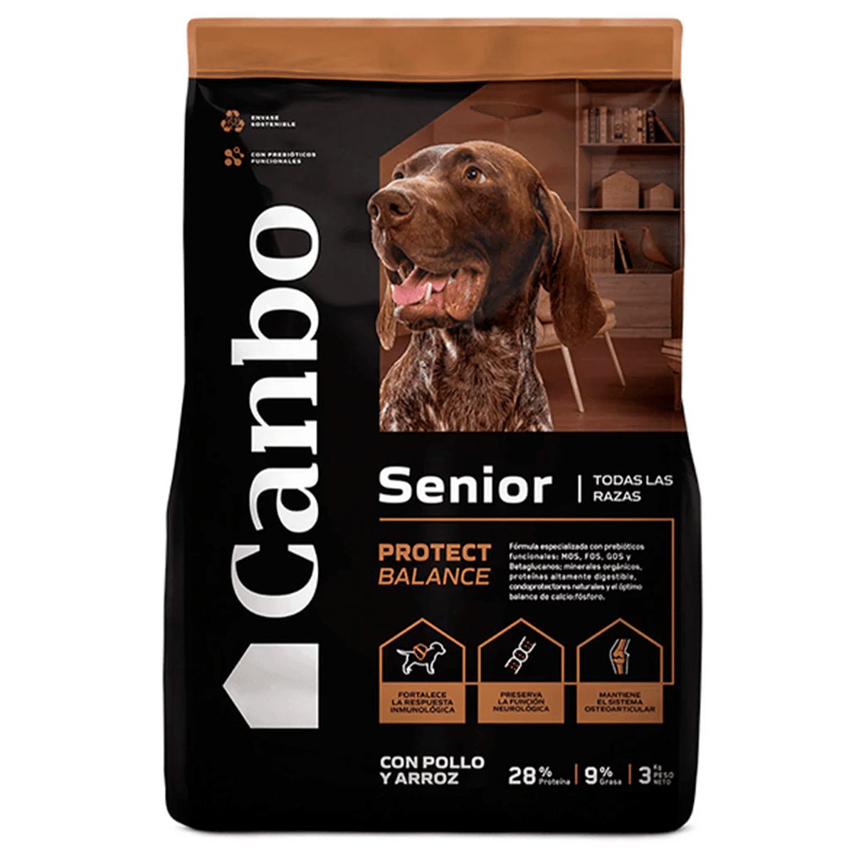 CANBO - Comida para Perro Senior Canbo Todas las Razas Pollo 15 kg