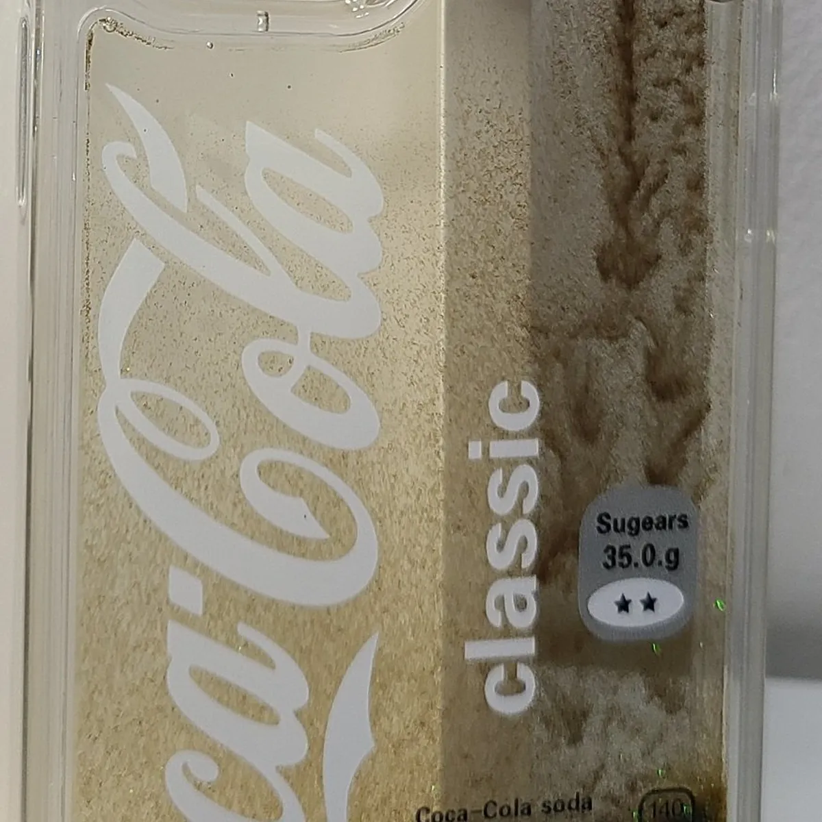 GENERICO - Case Transparente de marca de Gaseosa de Silicona  para Iphone 12