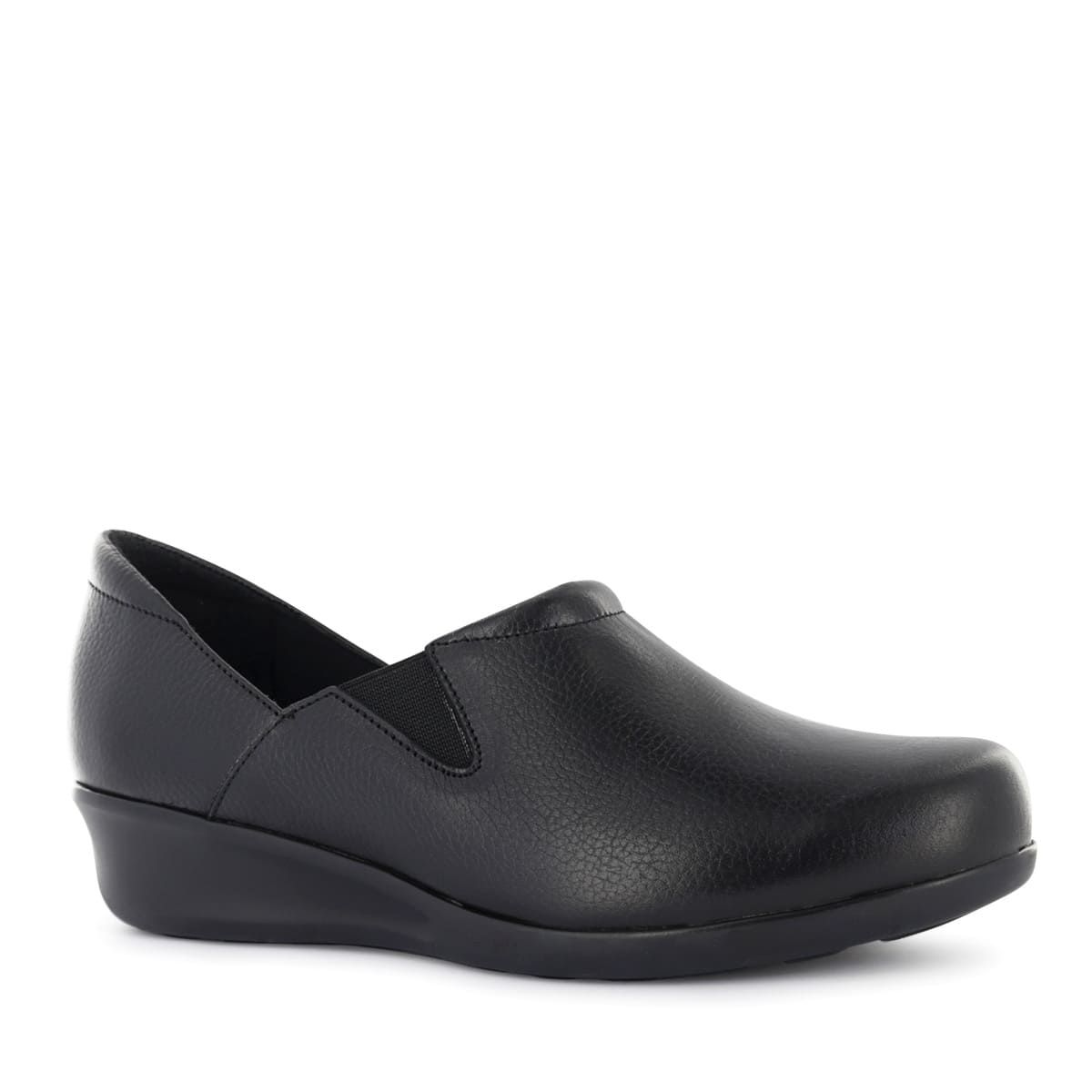 ECCO - Zapatos Slip On Mujer Ecco Antonia61 Negro Cuero Natural