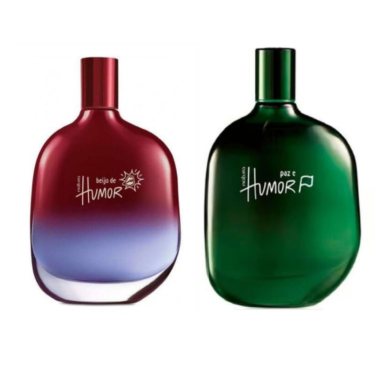 NATURA - HUMOR Beijo 75ml + Humor PAZ 75ml masculino Natura