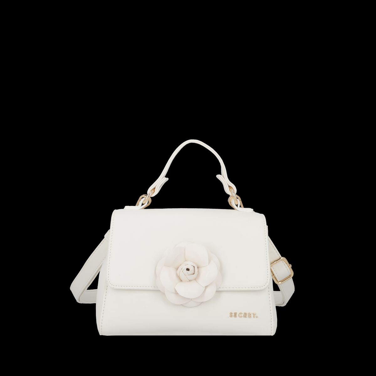 SECRET - Cartera Cannes Pequeña White