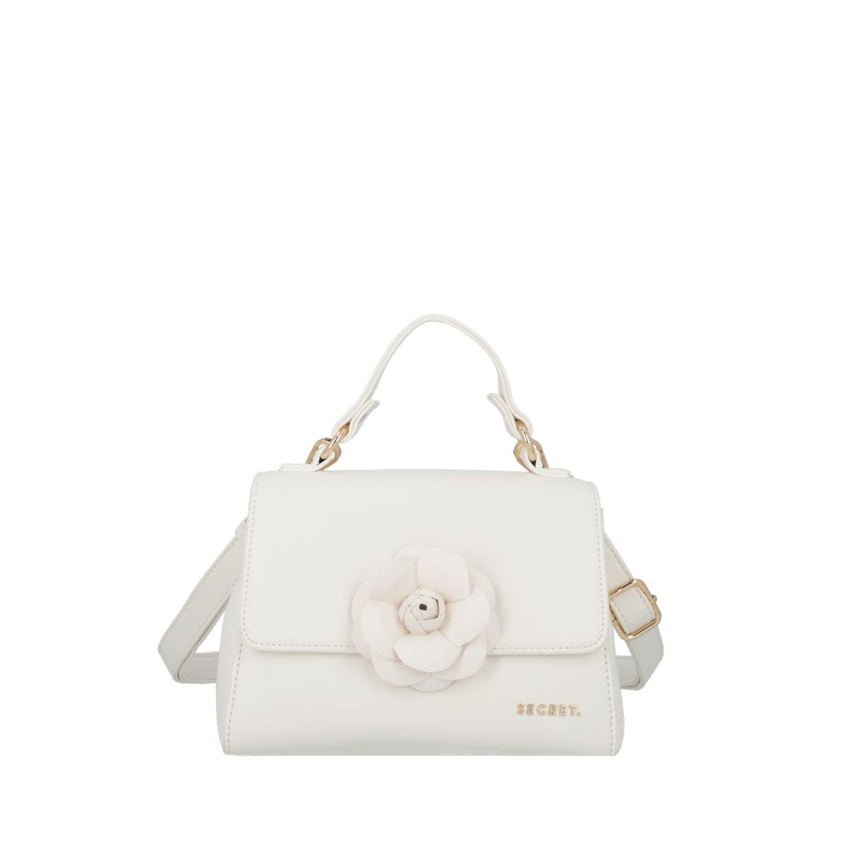 SECRET - Cartera Cannes Pequeña White