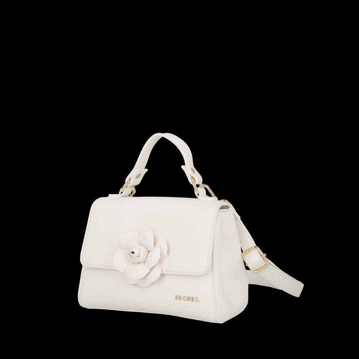 SECRET - Cartera Cannes Pequeña White