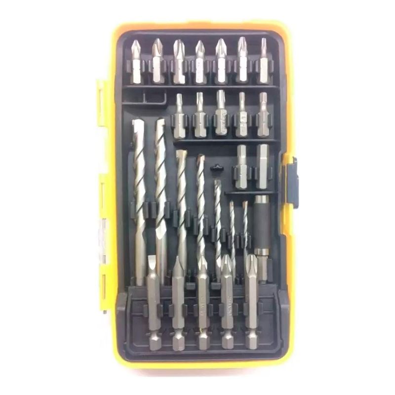 STANLEY - Set Combinado Stanley STA4310 de Perforar y Atornillar 27 pz