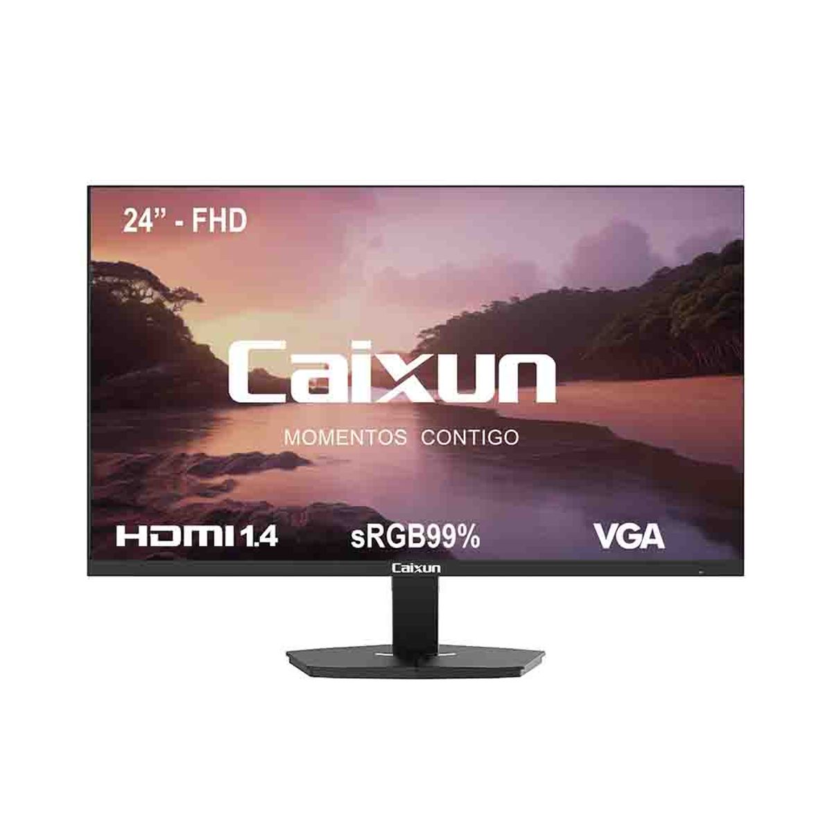 CAIXUN - Monitor Oficina Caixun 24 FHD VA 100Hz sRGB99% Negro C24F2F