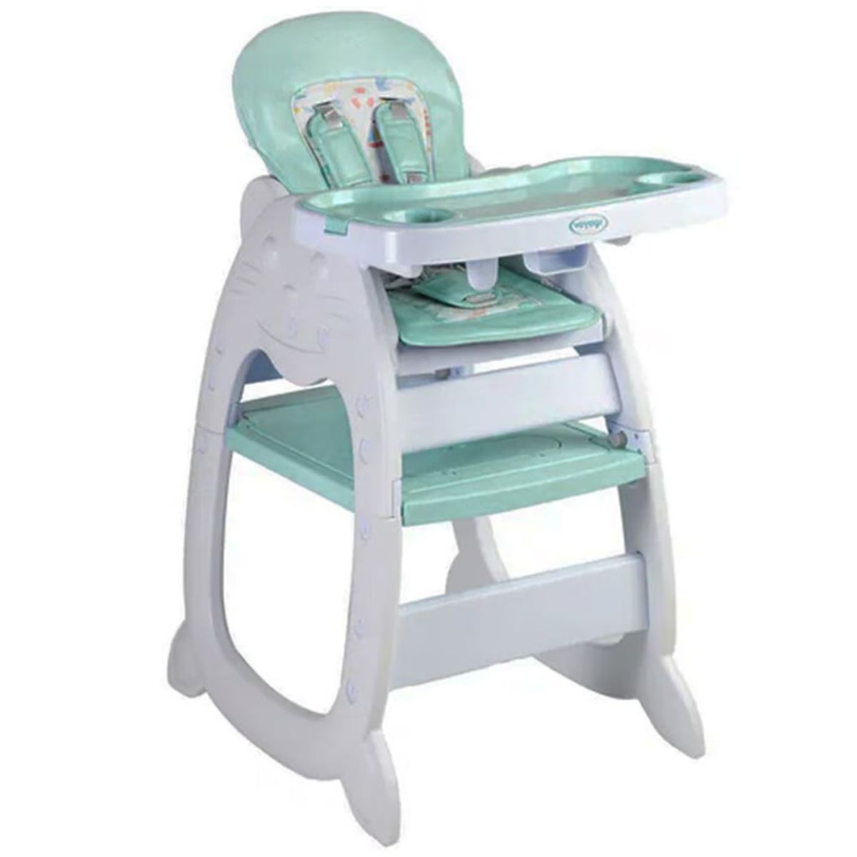 VOYAGE - Silla de Comer Gato 3 en 1 Verde