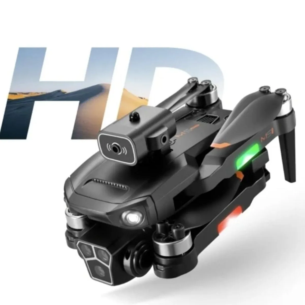 GENERICO - DRON 6K + DUAL CAMARA + GPS + WIFI + 5G + 3 BATERÍAS