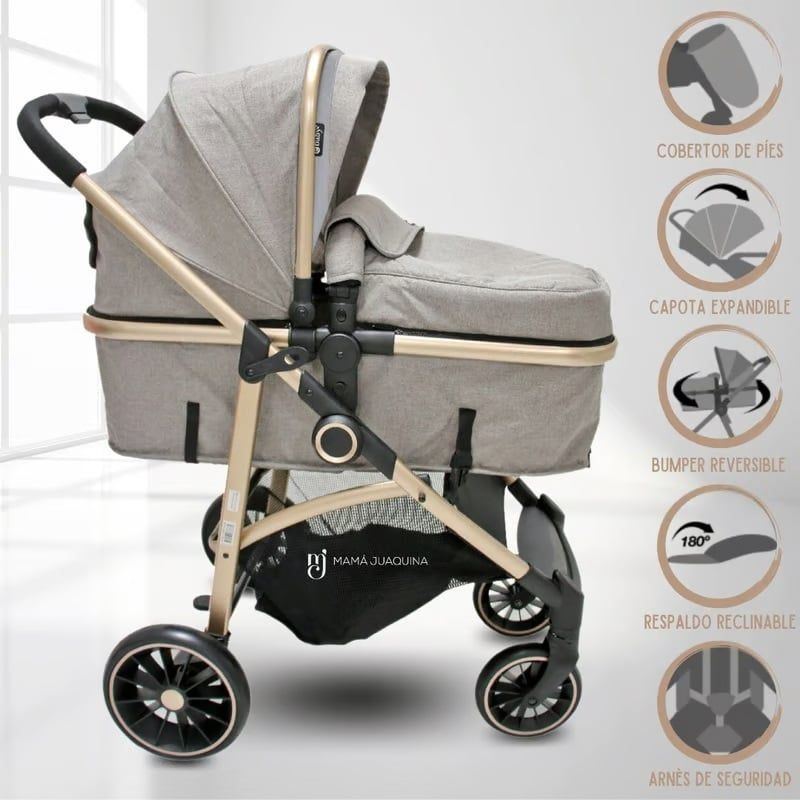 EBABY - Coche de Paseo CARRI DELUXE  EB129