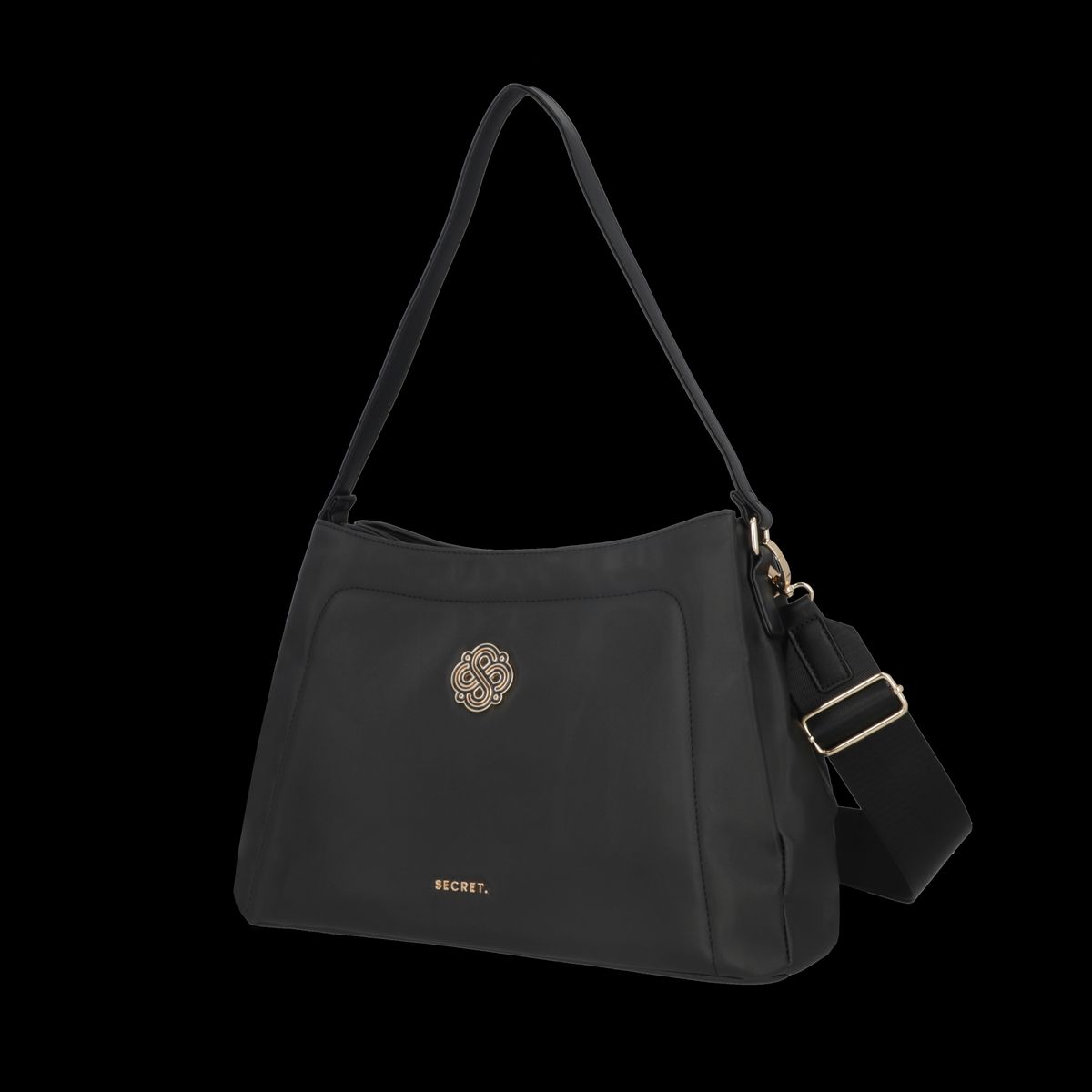 SECRET - Cartera Galicia Grande Black