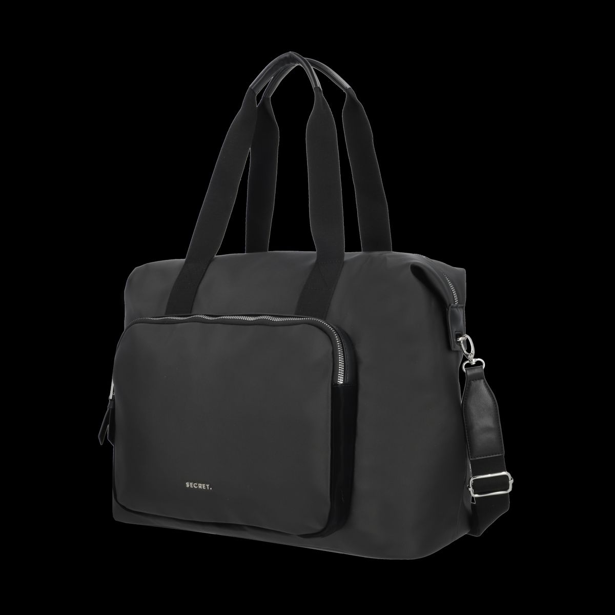SECRET - Bolso De Viaje Estocolmo Grande Black