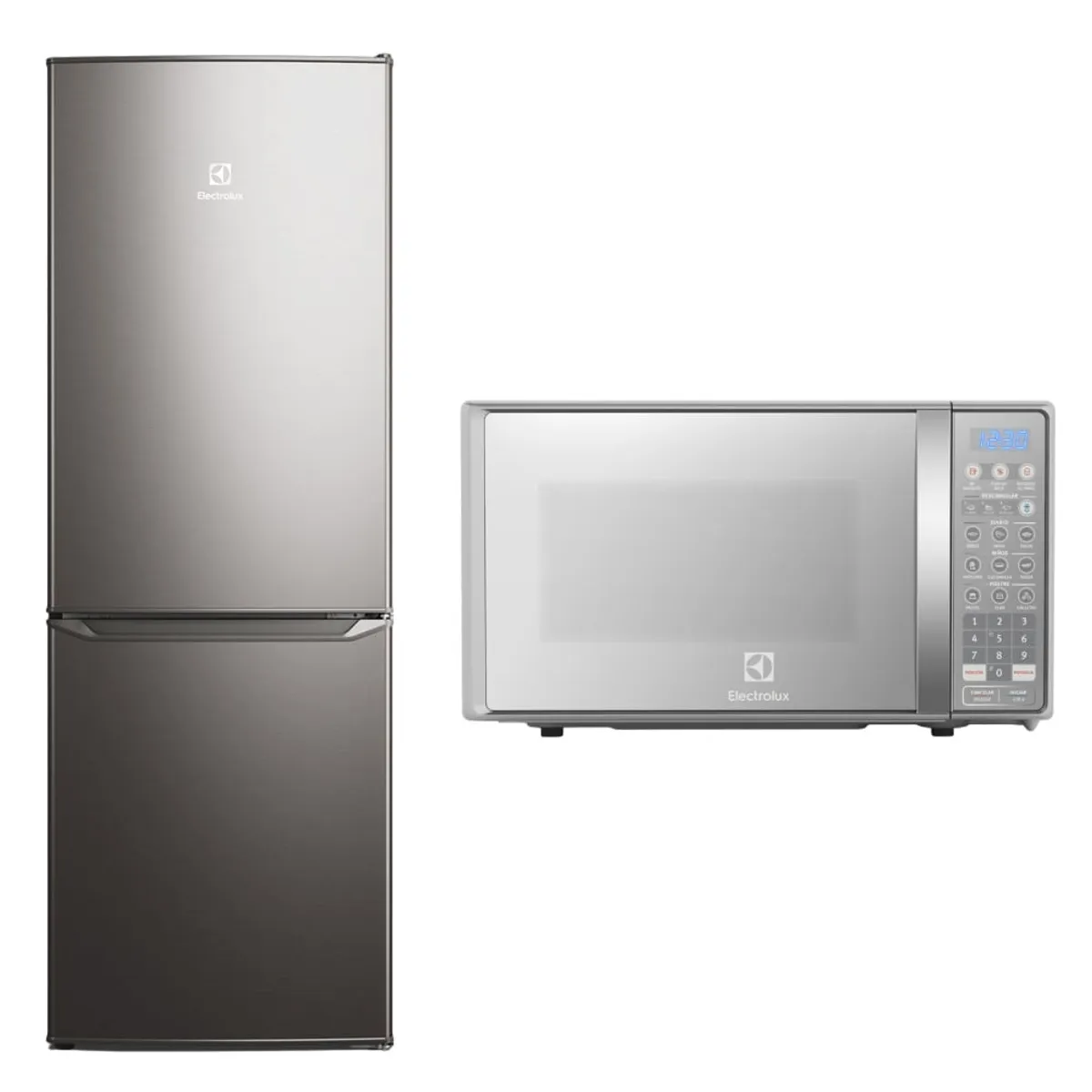 ELECTROLUX - Combo Refrigerador Bottom Freezer 166L ERB162HS + Microondas 20L EMDO20S2GSRUG Electrolux