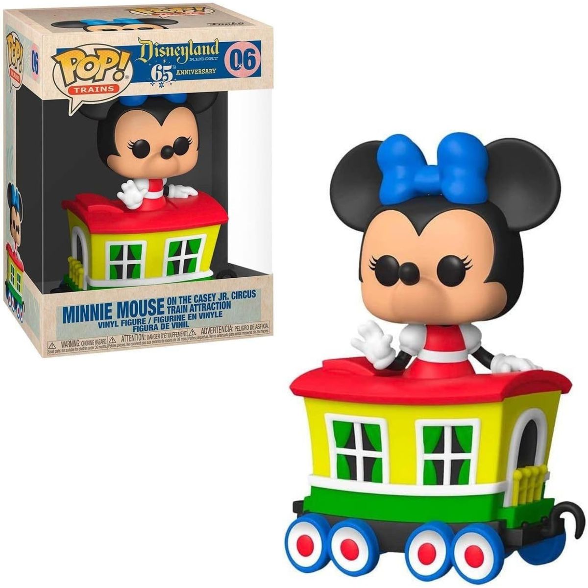 FUNKO - Funko Pop Minnie Mouse Tren Disney Exc Amazon - Mickey Mouse