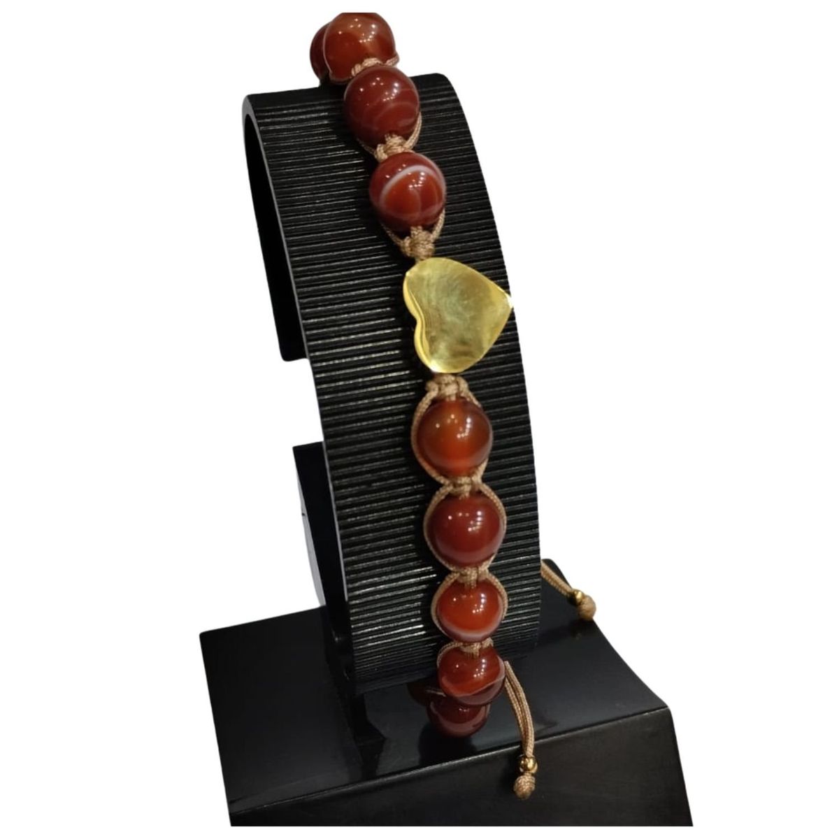 GENERICO - Pulsera ágata ajustable