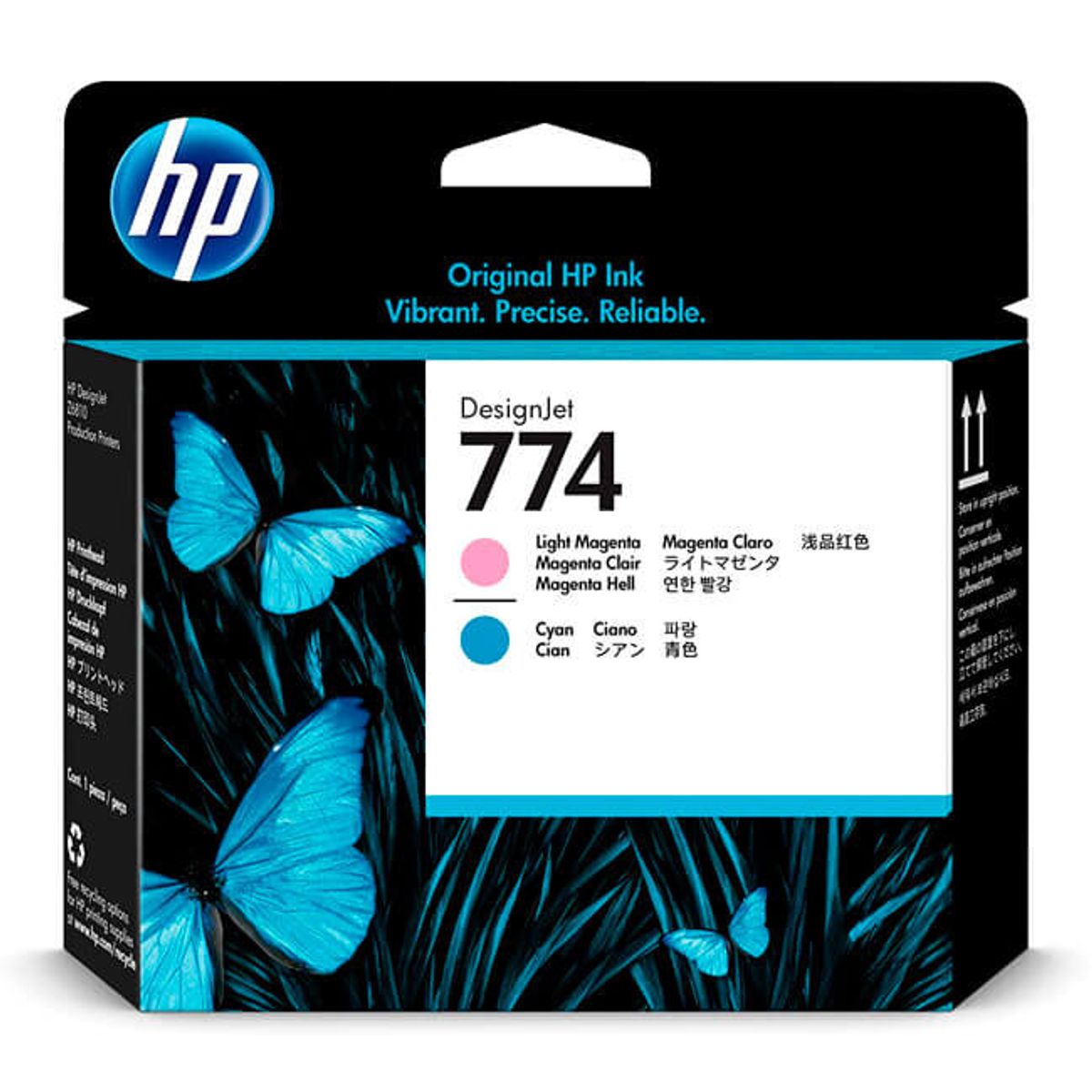 HP - Cabezal HP 774 LT Magenta Cyan P2V98A