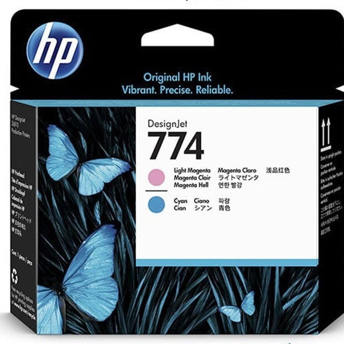 HP - Cabezal HP 774 LT Magenta Cyan P2V98A