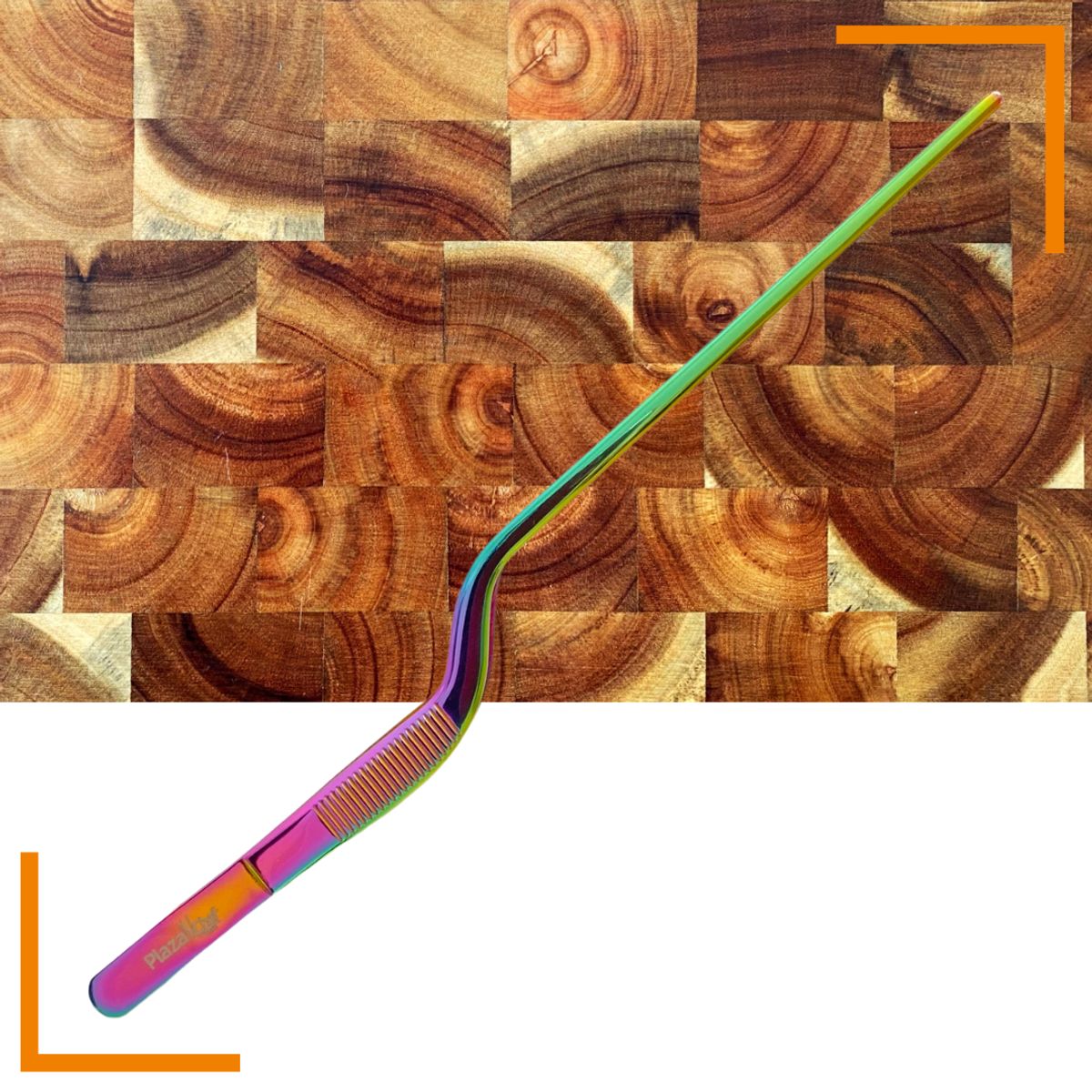 PLAZA CHEF - PINZAS DE EMPLATADO PLAZA CHEF CURVAS DE 20 CM