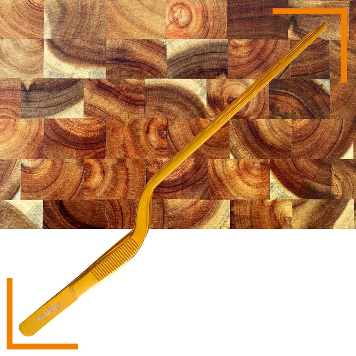 PLAZA CHEF - PINZAS DE EMPLATADO PLAZA CHEF CURVAS DE 20 CM