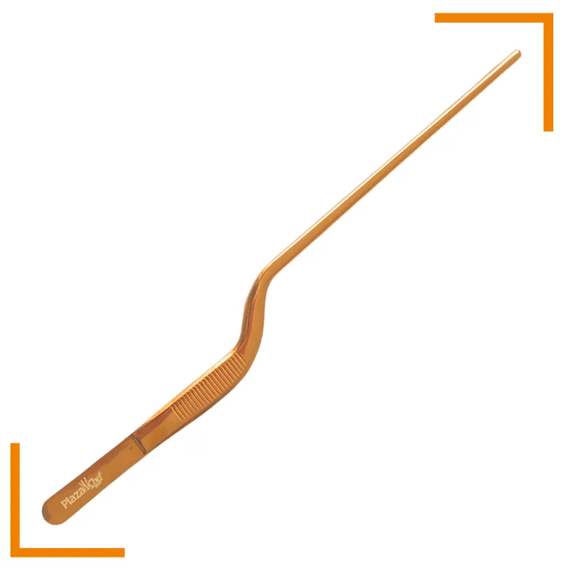 PLAZA CHEF - PINZAS DE EMPLATADO PLAZA CHEF CURVAS DE 20 CM