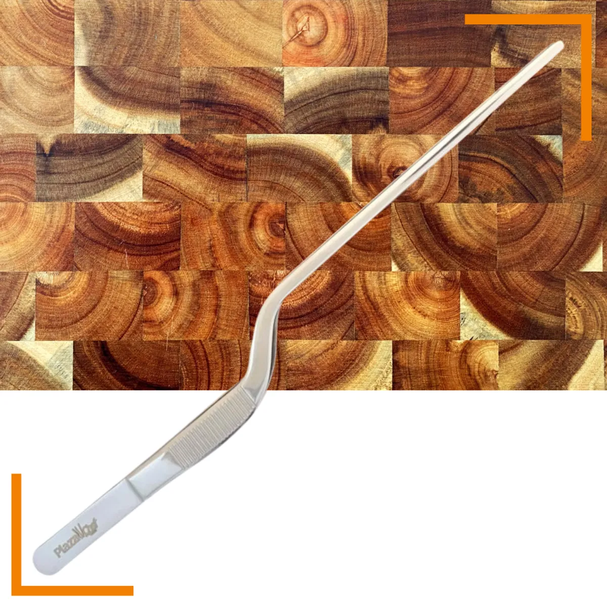 PLAZA CHEF - PINZAS DE EMPLATADO PLAZA CHEF CURVAS DE 20 CM