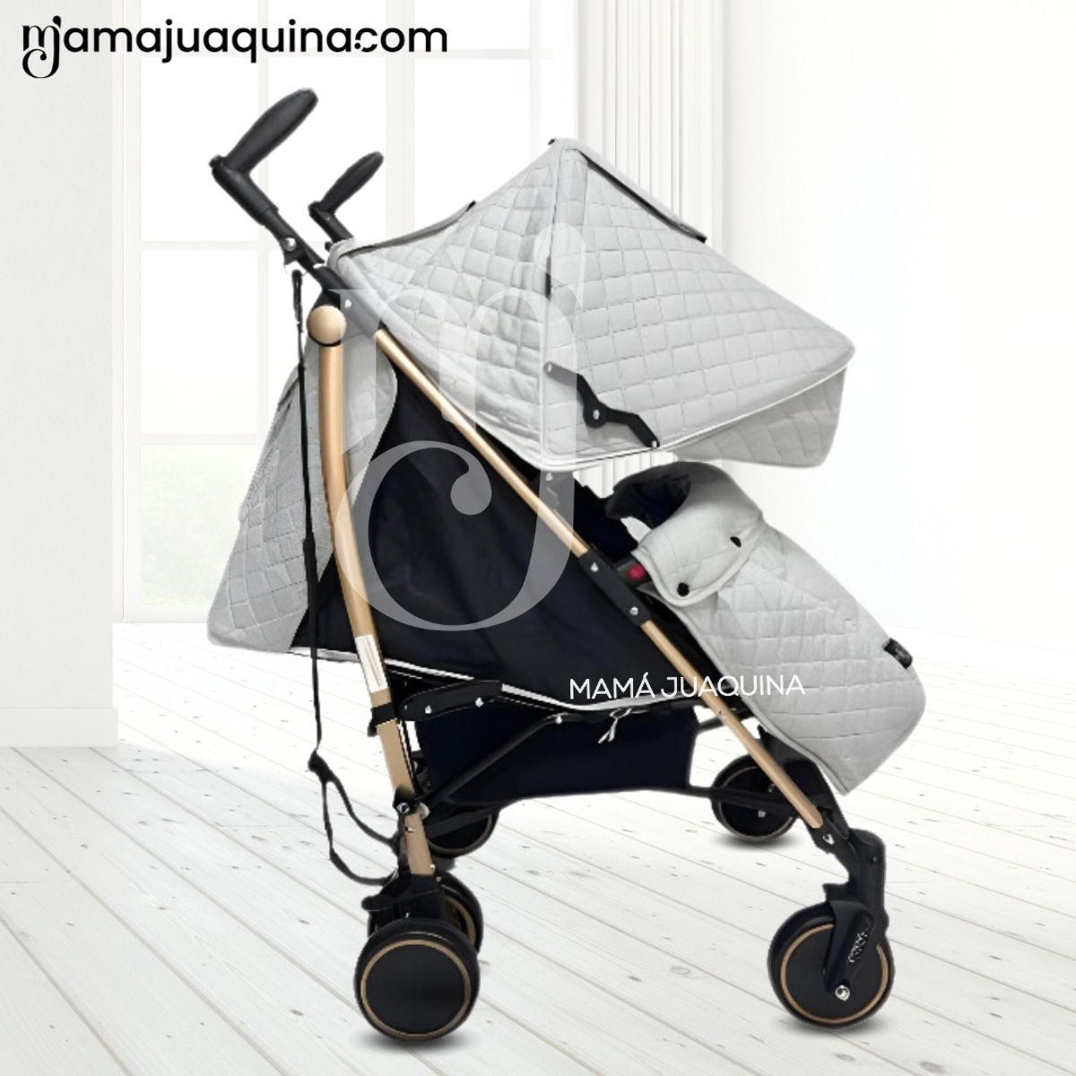 BABY - Coche Bastón «NAMILE» Gray