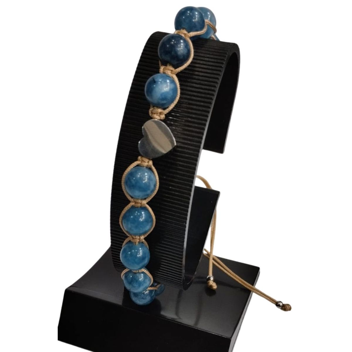 GENERICO - Pulsera Ágata azul protección