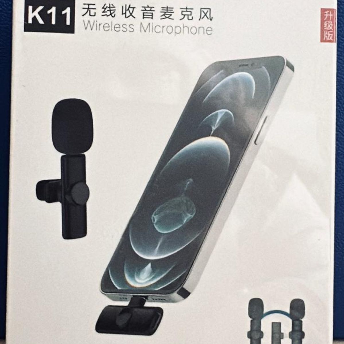 GENERICO - MICRÓFONO INALÁMBRICO RECARGABLE TIPO IPHONE - K11