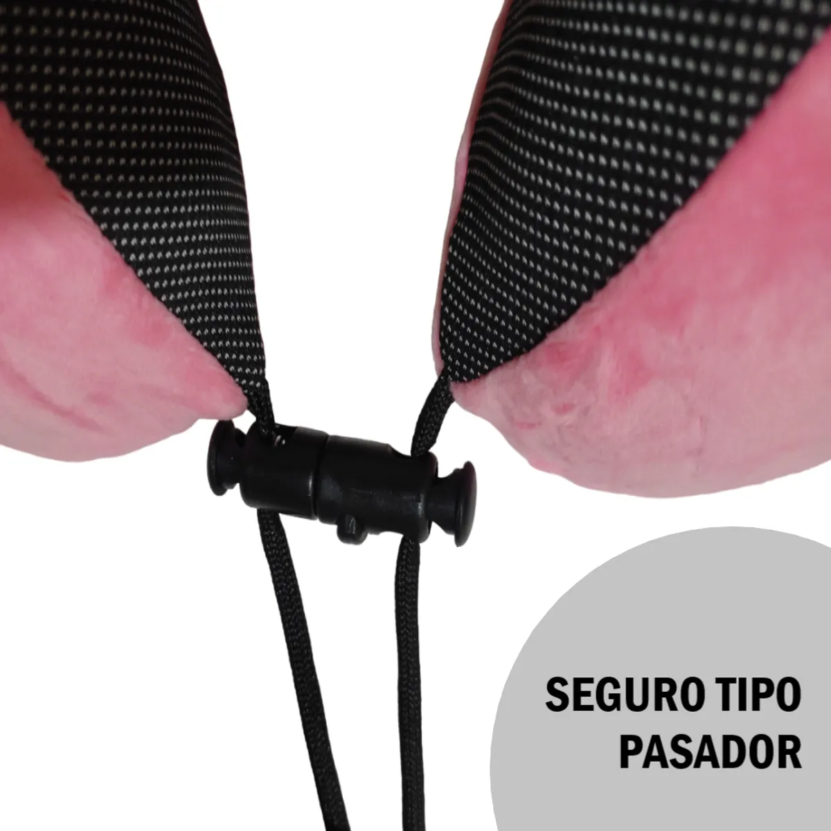 ROMAX - Almohada cojin de viaje para cuello - Rosa