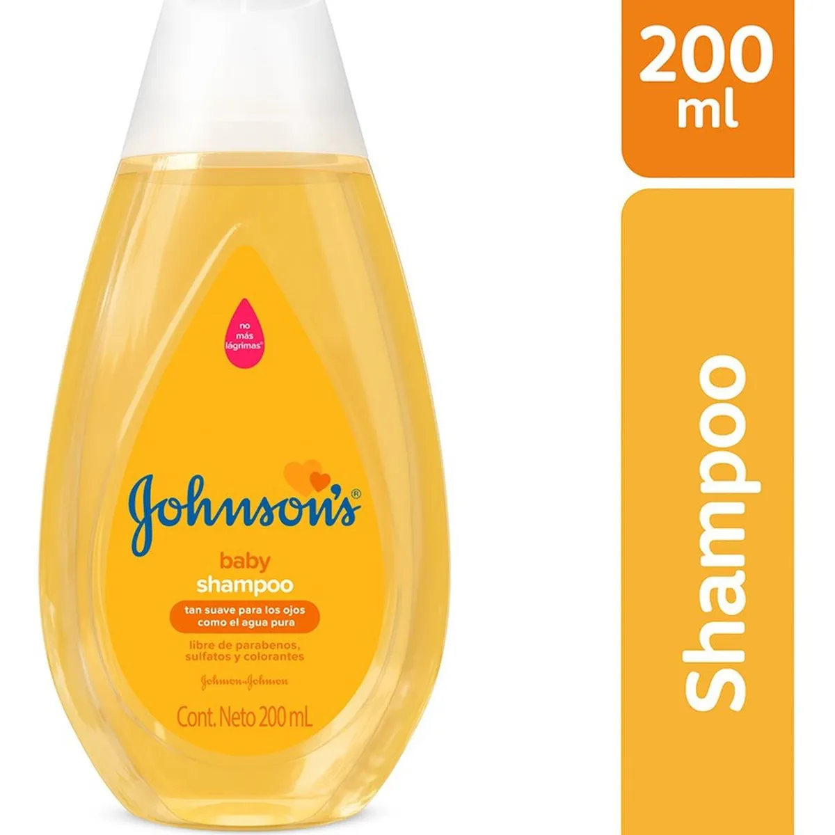 JOHNSON'S BABY - Shampoo para Bebés Johnsons Suave 200ml