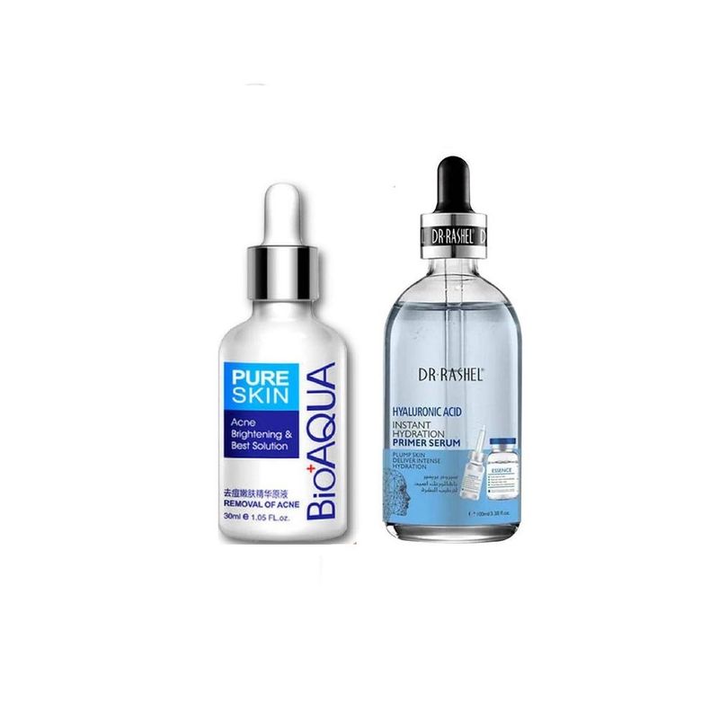 BIOAQUA - Serúm Aclarante Anti Acné + Primer Serúm Ácido Hialurónico_123