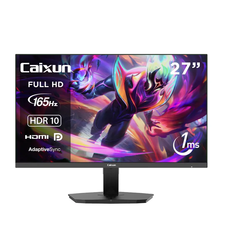 CAIXUN - Monitor Gamer Plano Caixun 27 FHD IPS 165Hz sRGB120% HDMI DP C27F4F