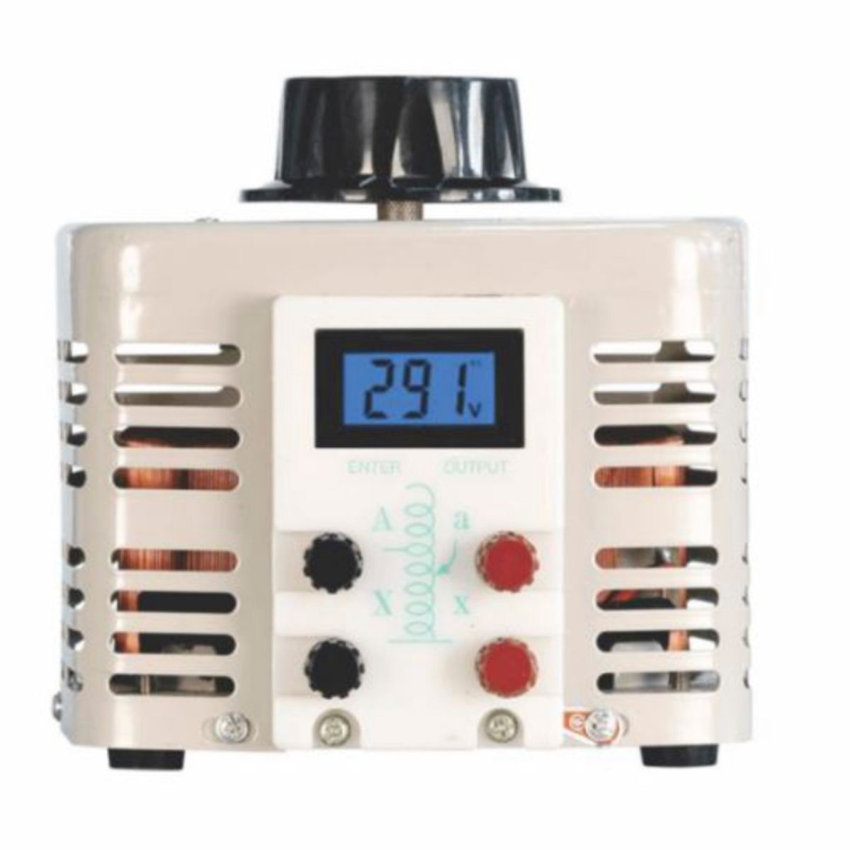 ENERGIT - VARIAC MONOFASICO DE 2KVA 8AMP DIGITAL - ENERGIT