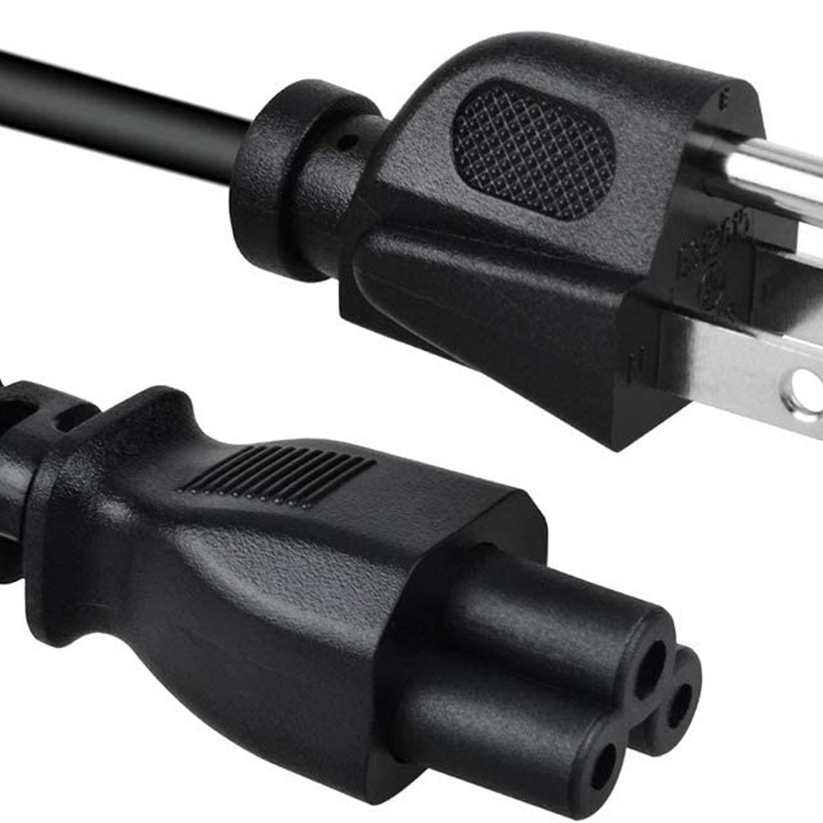 GENERICO - Cable poder para Laptop C5 TREBOL enchufe universal