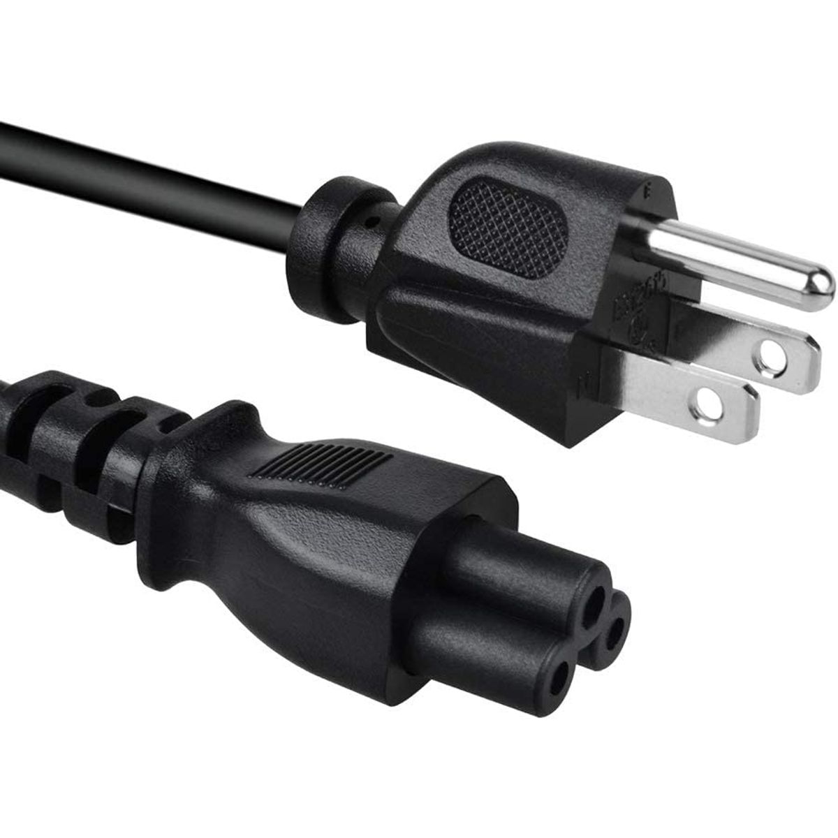 GENERICO - Cable poder para Laptop C5 TREBOL enchufe universal