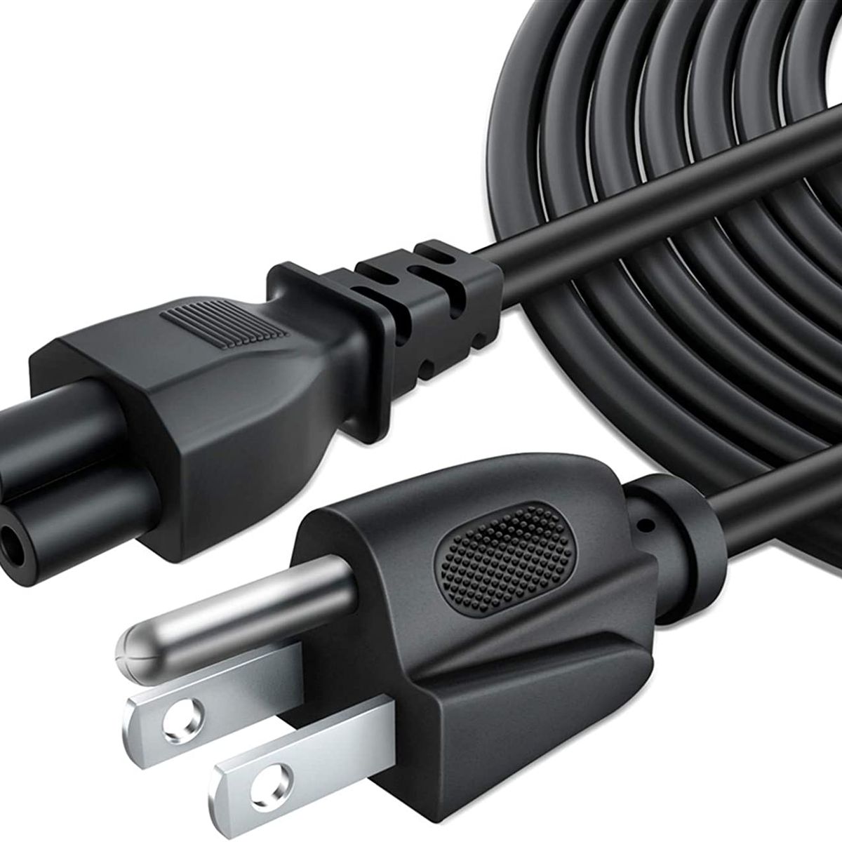 GENERICO - Cable poder para Laptop C5 TREBOL enchufe universal