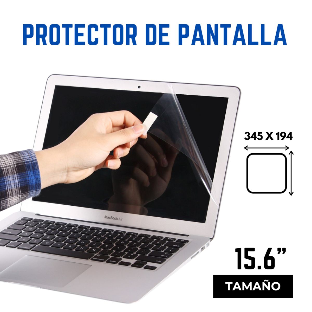 GENERICO - Mica Protector de Pantalla para Notebook, Laptop de 15.6 Pulgadas