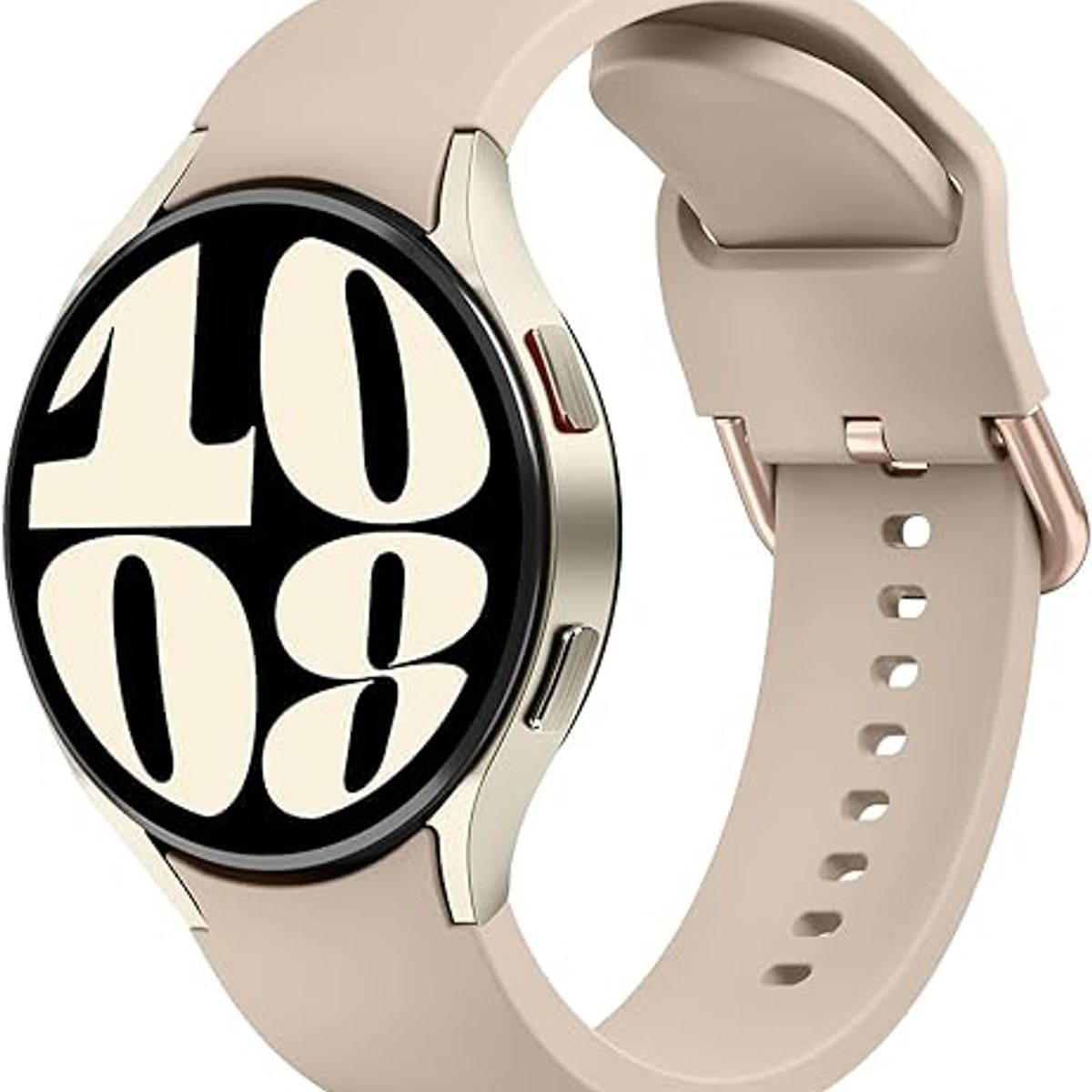 GENERICO - Correa de Silicona para Samsung Watch 7 - Beige