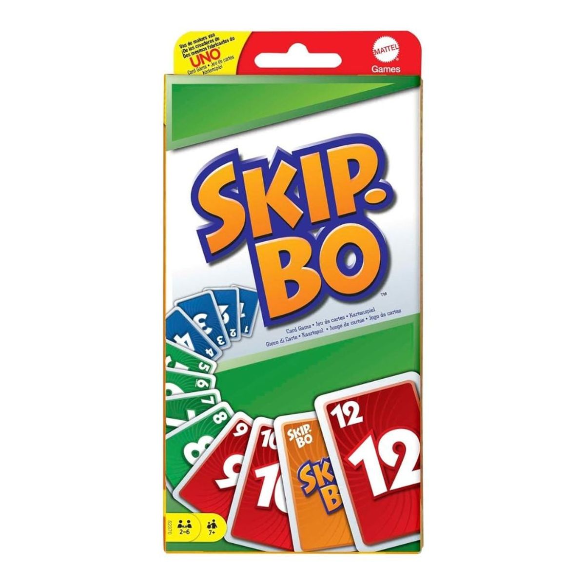 MATTEL - Mattel Juego de Cartas Skip-BO