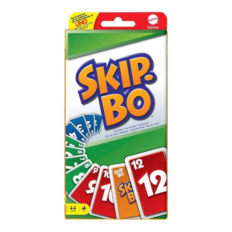 MATTEL - Mattel Juego de Cartas Skip-BO
