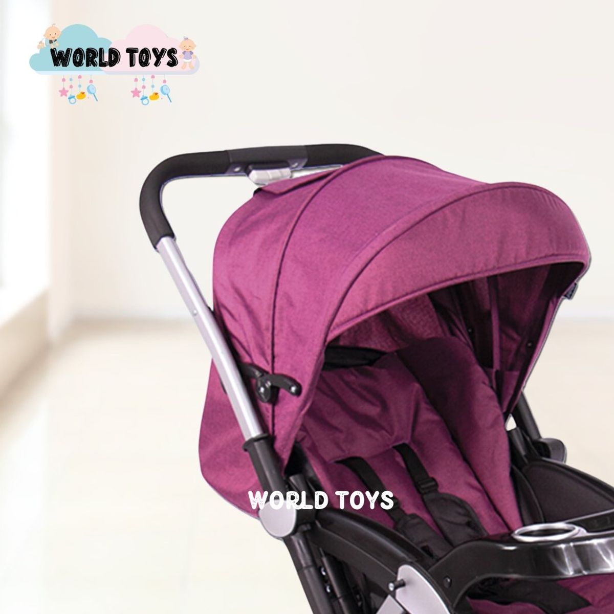 BABY - Coche Cuna de Lujo «JAZZ » Edición Limitada Pink