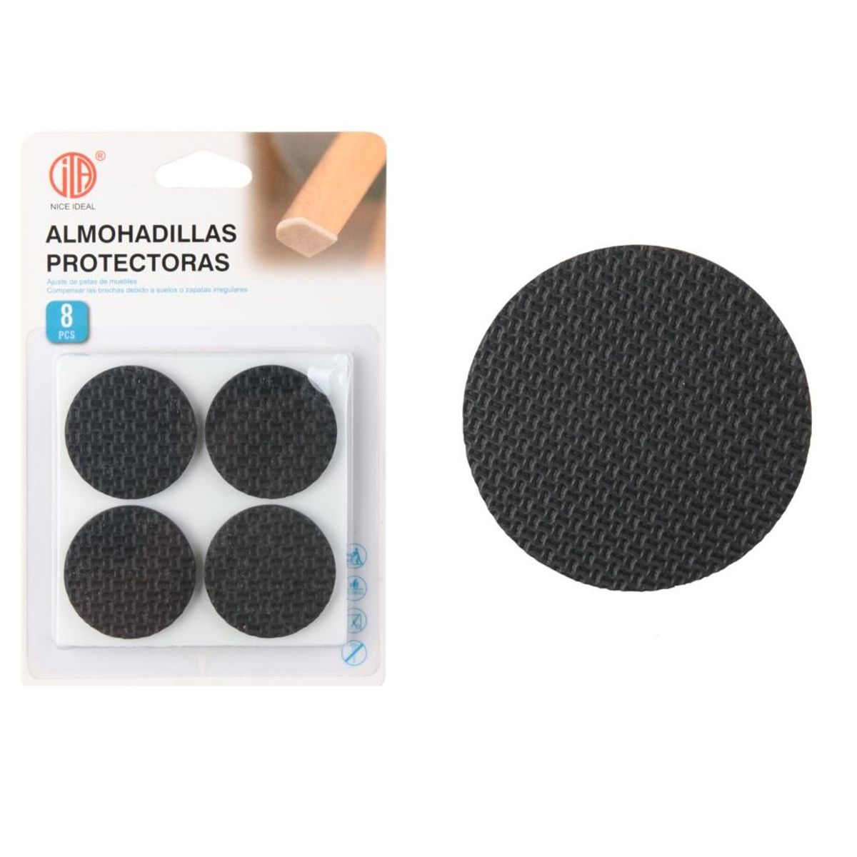 OTTOWARE - Set de 3 Almohadillas Protectoras 4 Pcs