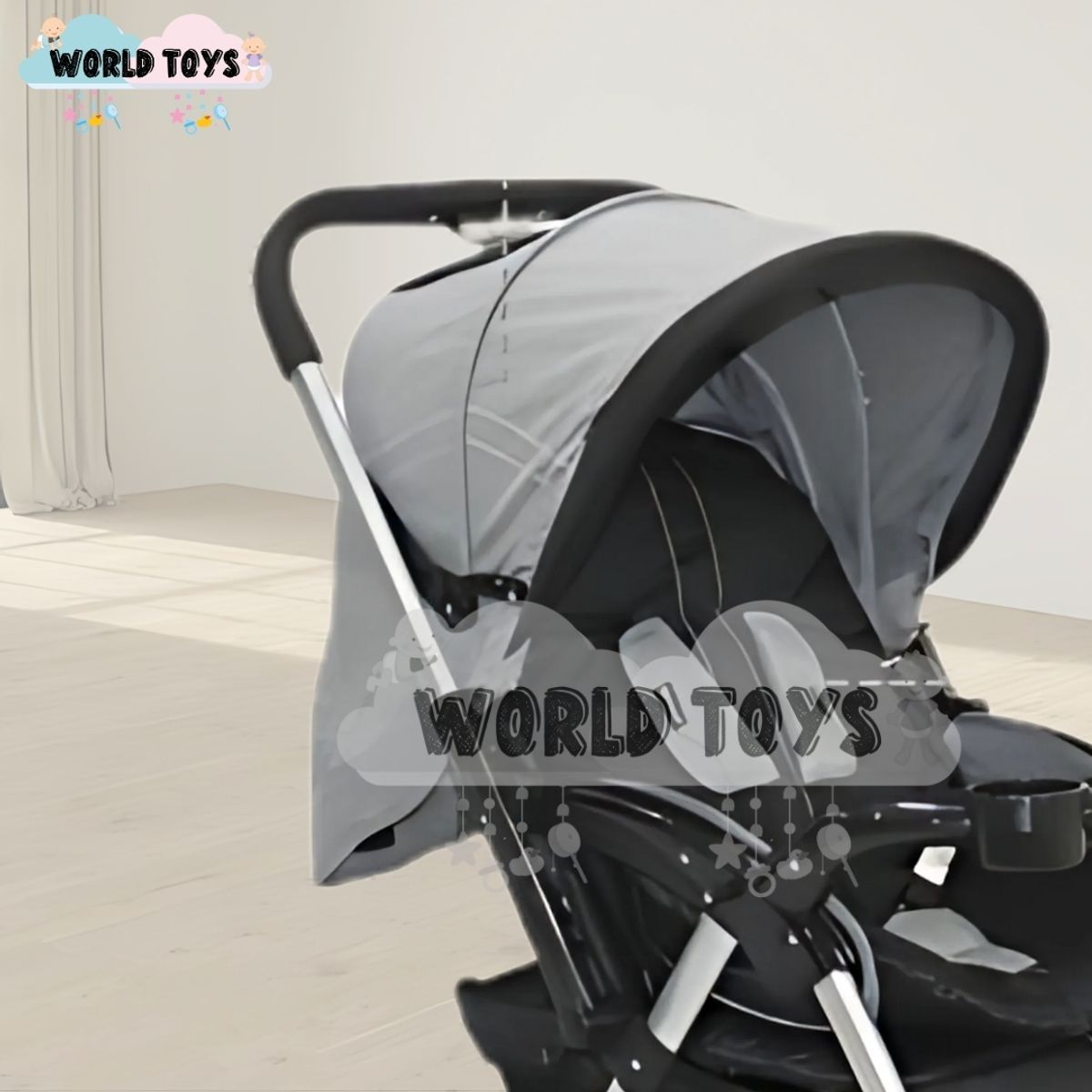 Baby - Coche Cuna de Lujo «KENDRIC» Edición Limitada Gray