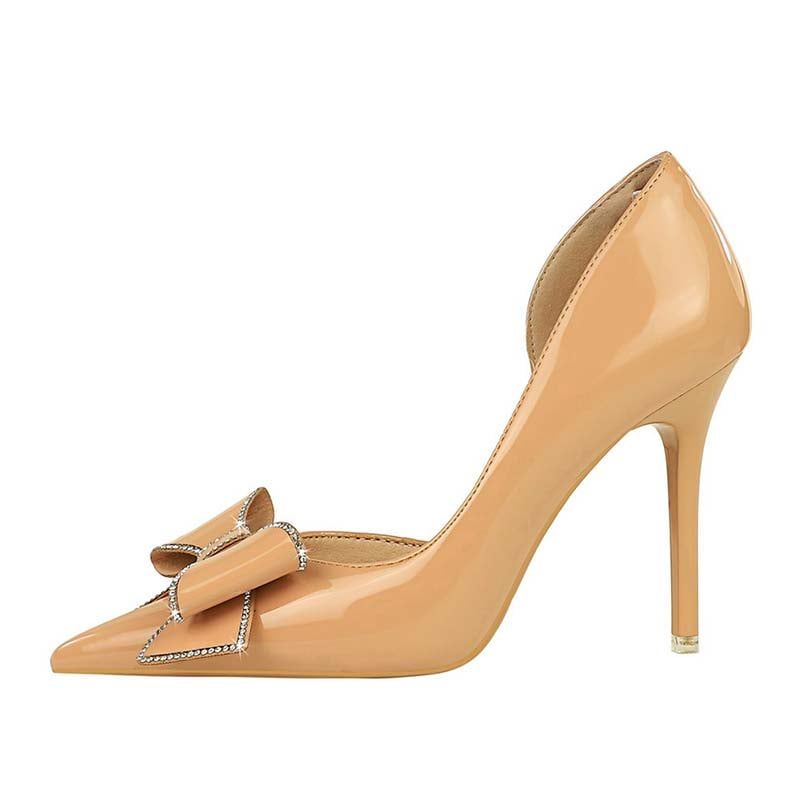 SHANDIAN - Zapato Formal Mujer Beige
