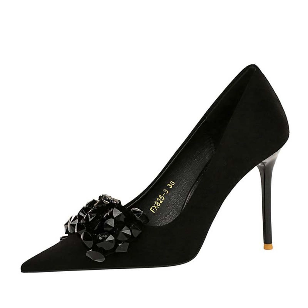 SHANDIAN - Zapato Formal Mujer Negro