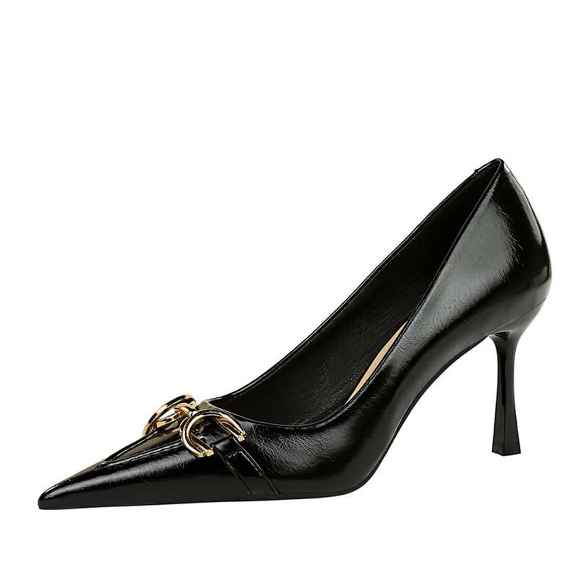 SHANDIAN - Zapato Formal Mujer Negro