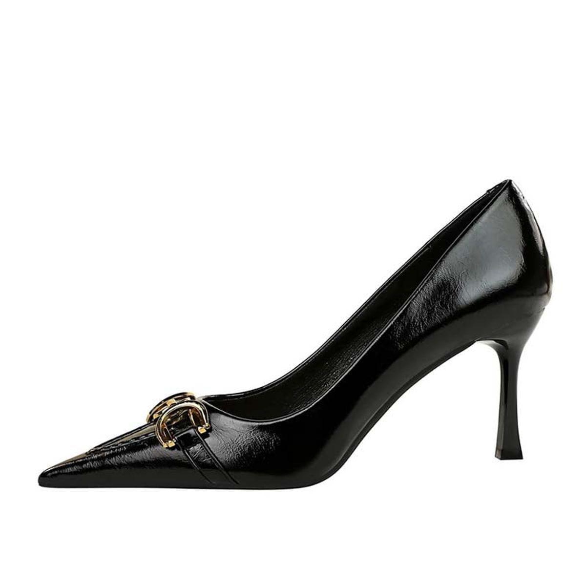 SHANDIAN - Zapato Formal Mujer Negro