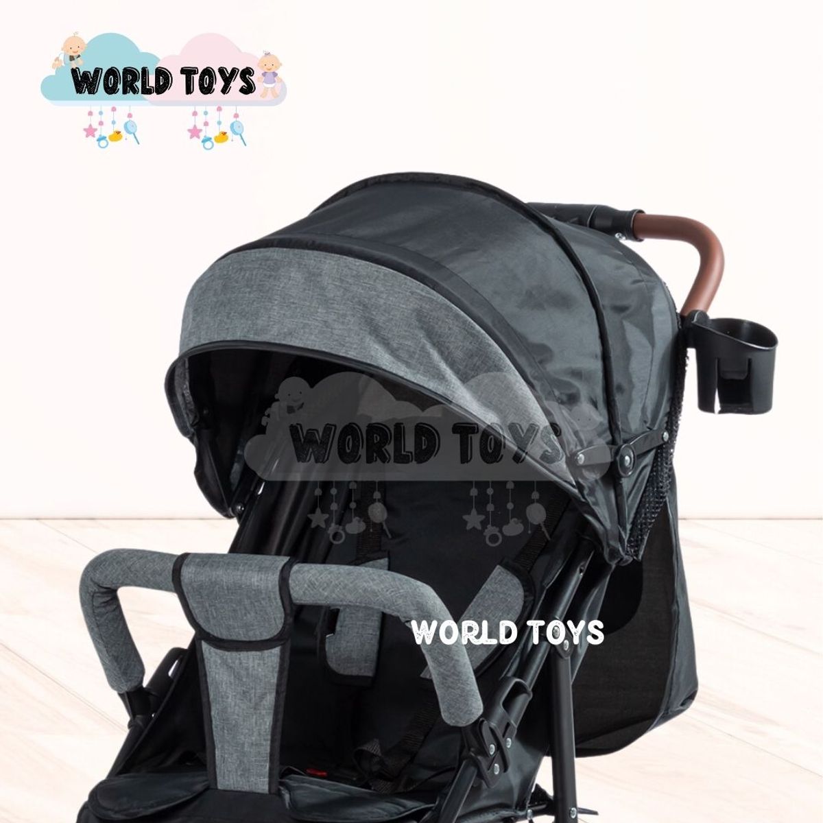 BABY - Coche Cuna de Lujo «MADDOX  » Edición Limitada Black