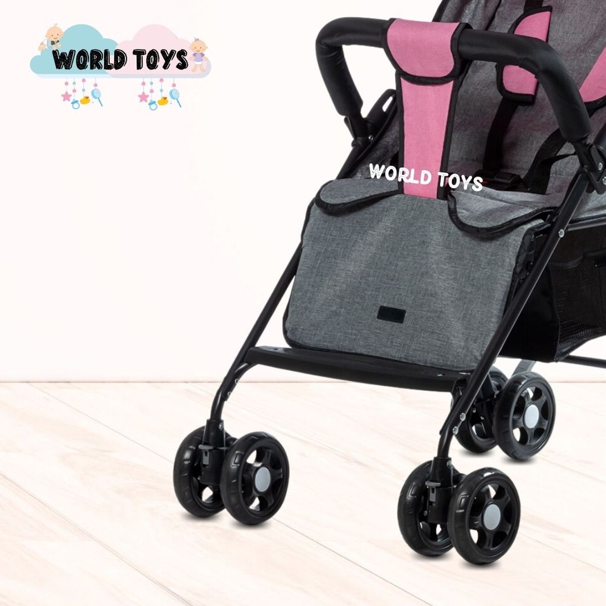 BABY - Coche Cuna de Lujo «MADDOX» Edición Limitada Pink