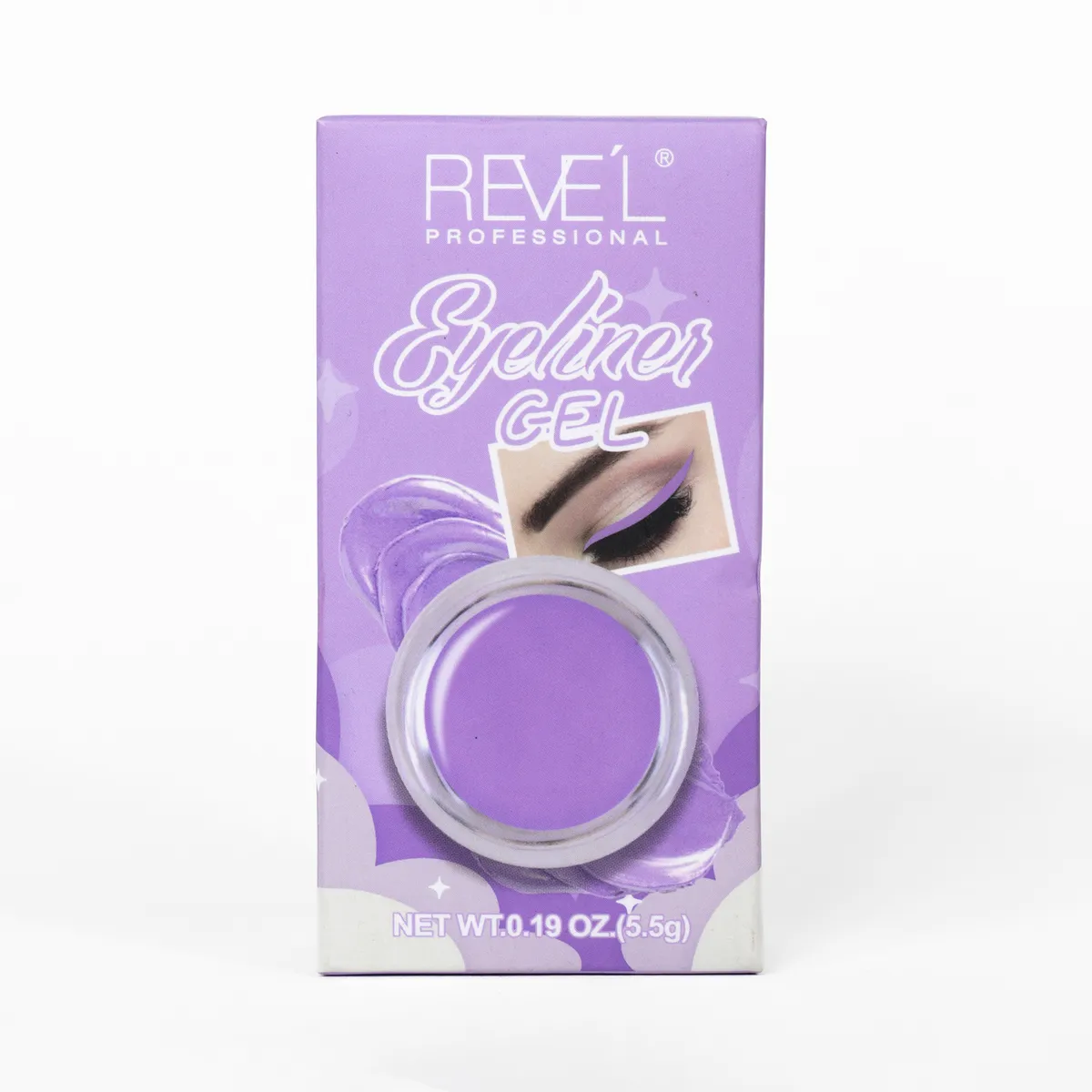 REVE'L PROFESSIONAL - EYELINER GEL COLOR PURPLE