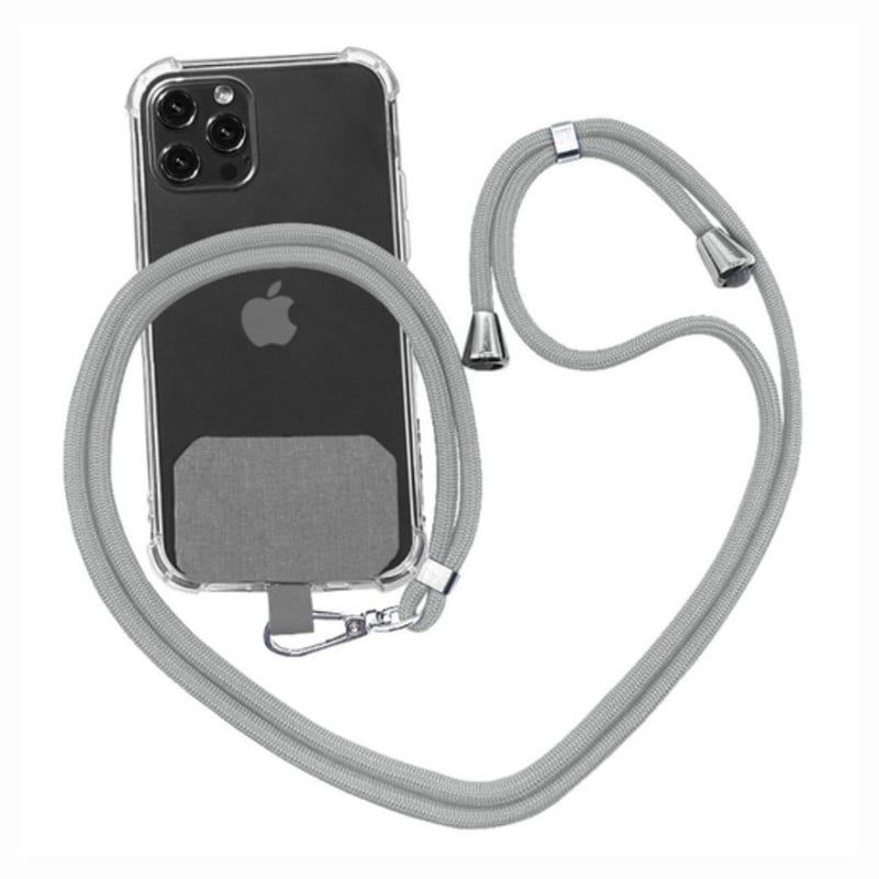 GENERICO - Sujetador de Nylon Para Celular - Gris